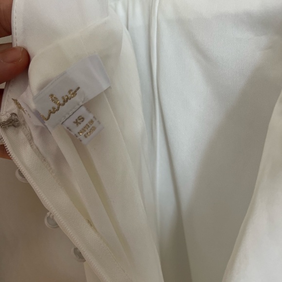 Radiant Adoration White Satin Lace Backless Halter Maxi Dress - Picture 8 of 8